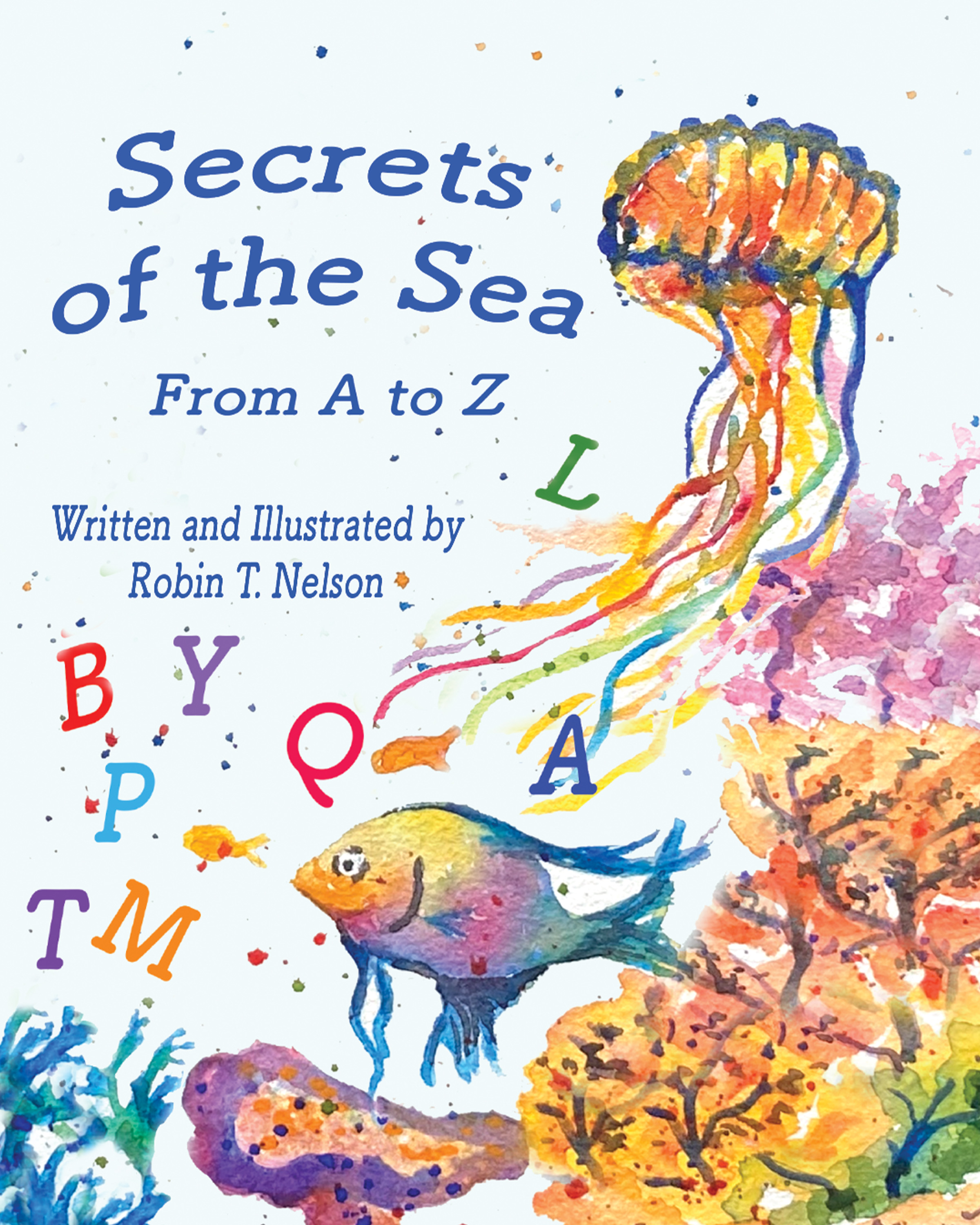 Secrets of the Sea Children's Book front cover photo